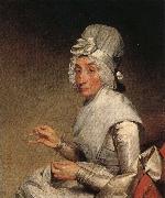 Gilbert Stuart Mrs. Richard Yates oil painting on canvas